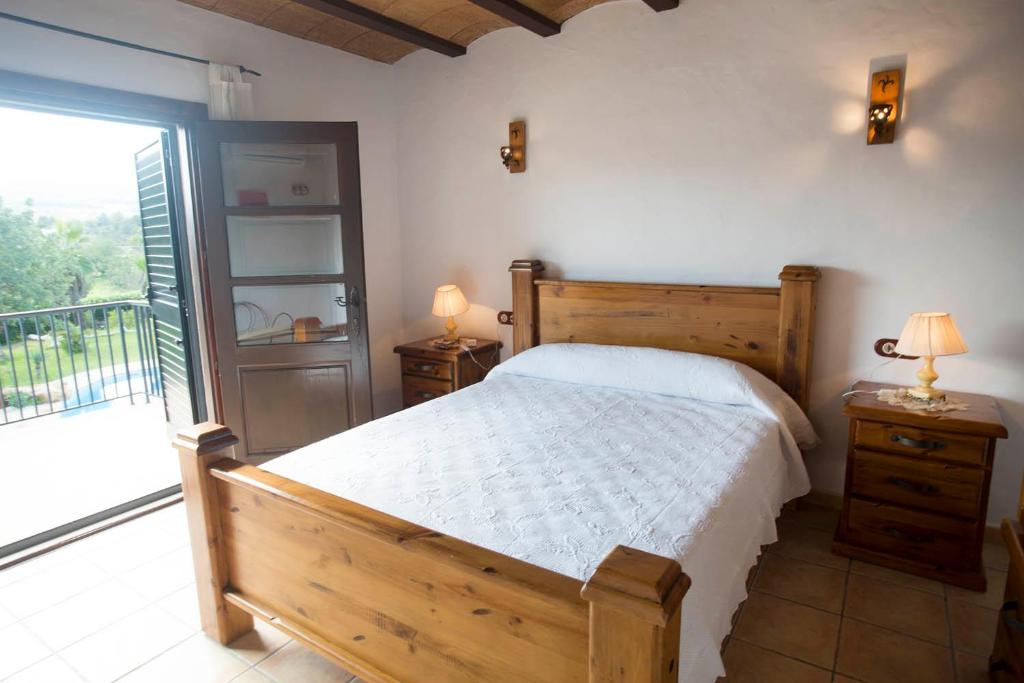 Postel nebo postele na pokoji v ubytování Villa San Rafael 159