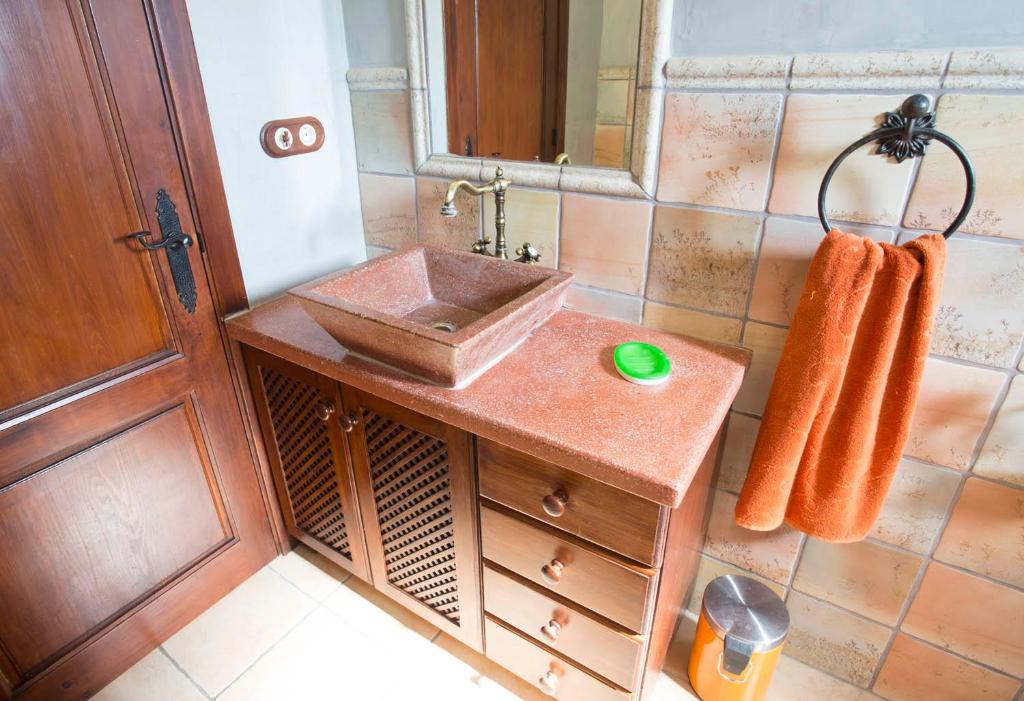 Koupelna v ubytování Villa San Rafael 159