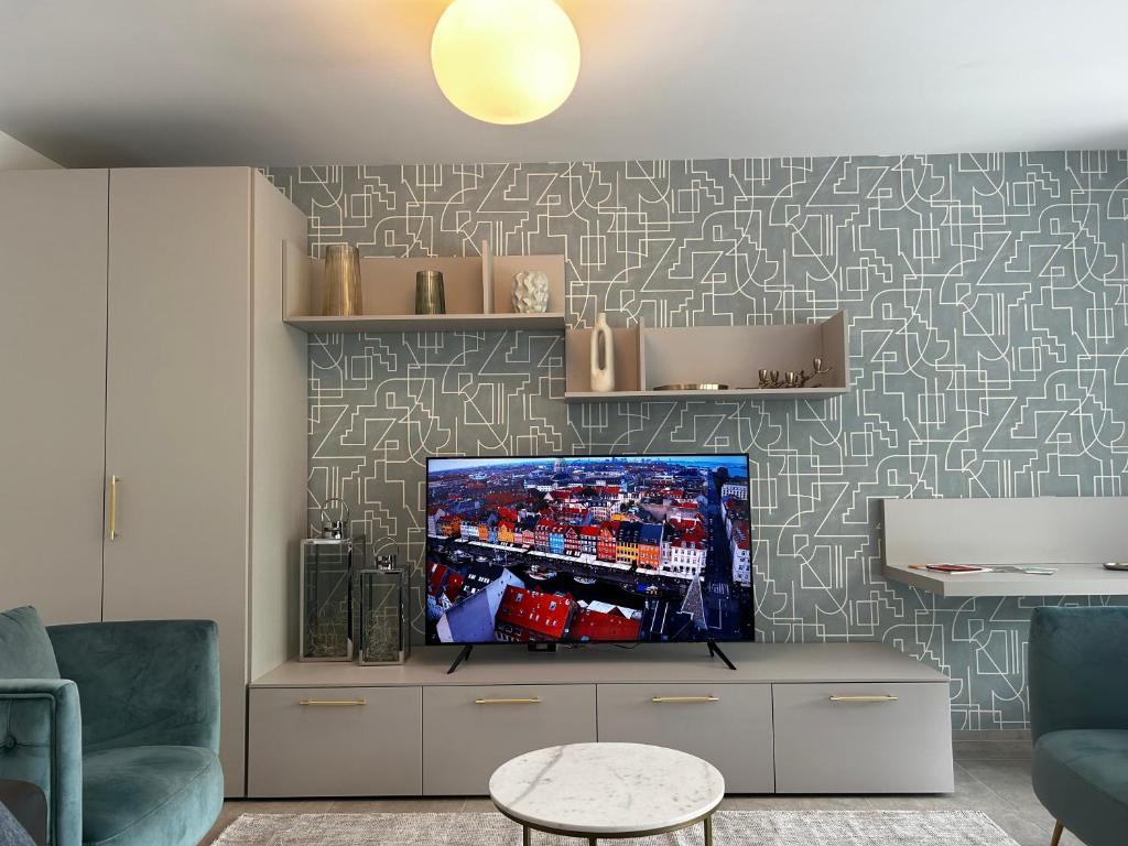 Family apartment, near the beach whit private park - Resim 18