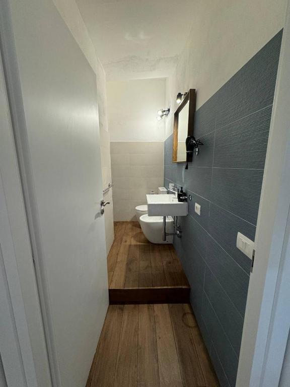 Koupelna v ubytování Panima Rooms