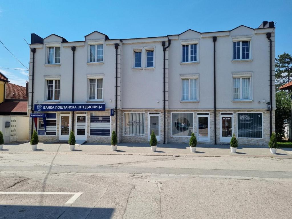 Budova, kde se apartmán nachází