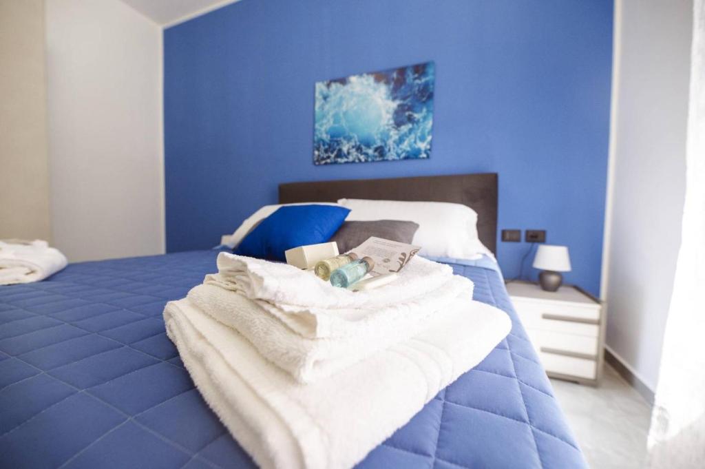 Postel nebo postele na pokoji v ubytování Casa Avignone