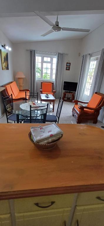 Posezení v ubytování Villa kartner