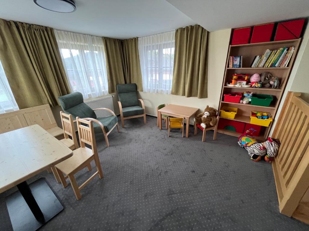 Część wypoczynkowa w obiekcie Hotel Rankl