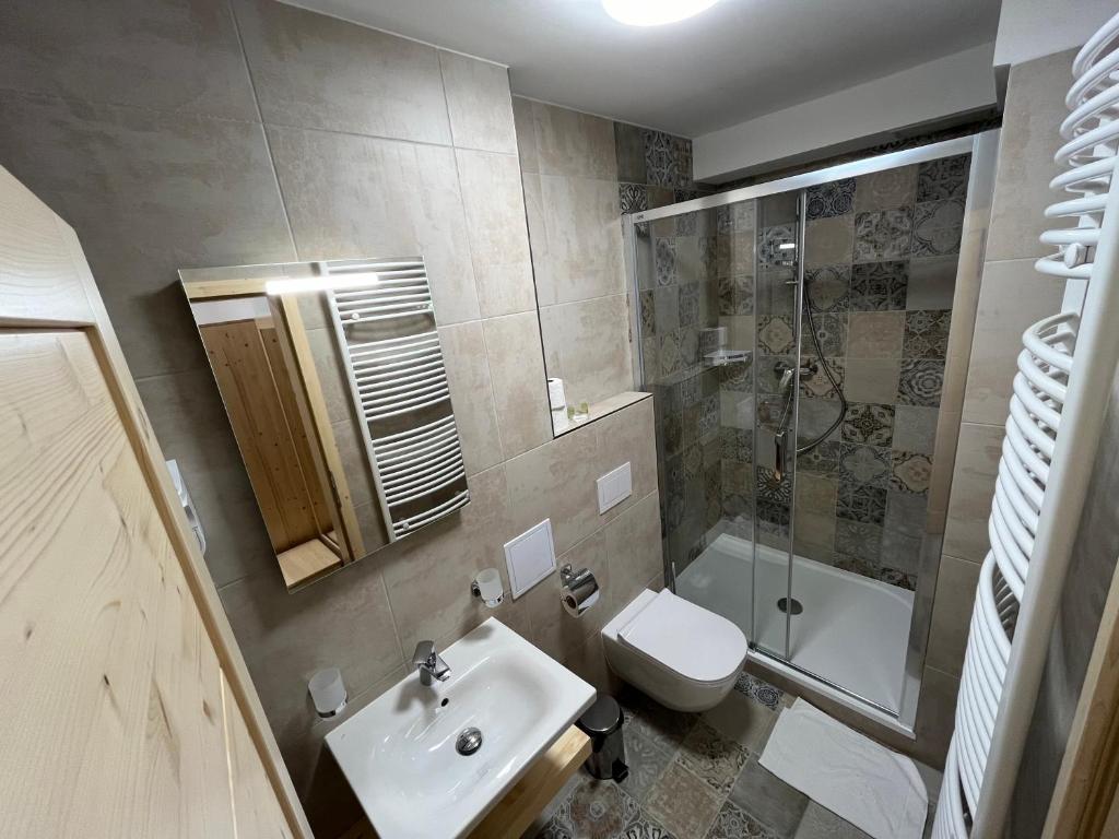 Łazienka w obiekcie Hotel Rankl