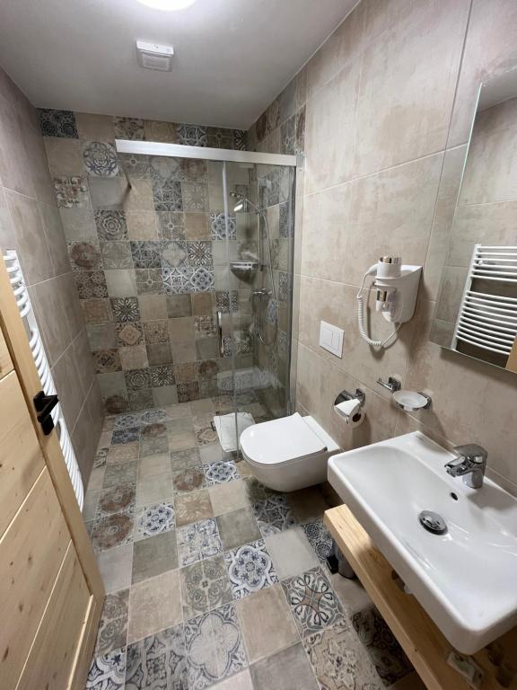 Łazienka w obiekcie Hotel Rankl