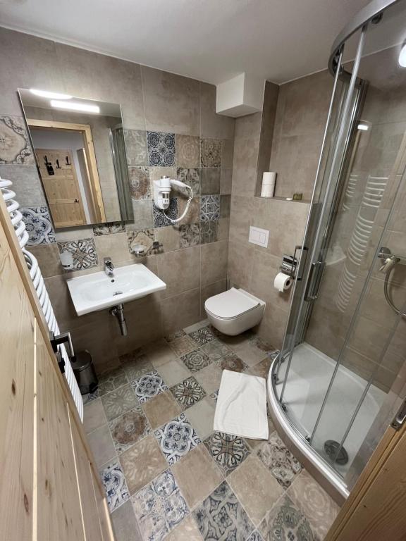 Łazienka w obiekcie Hotel Rankl