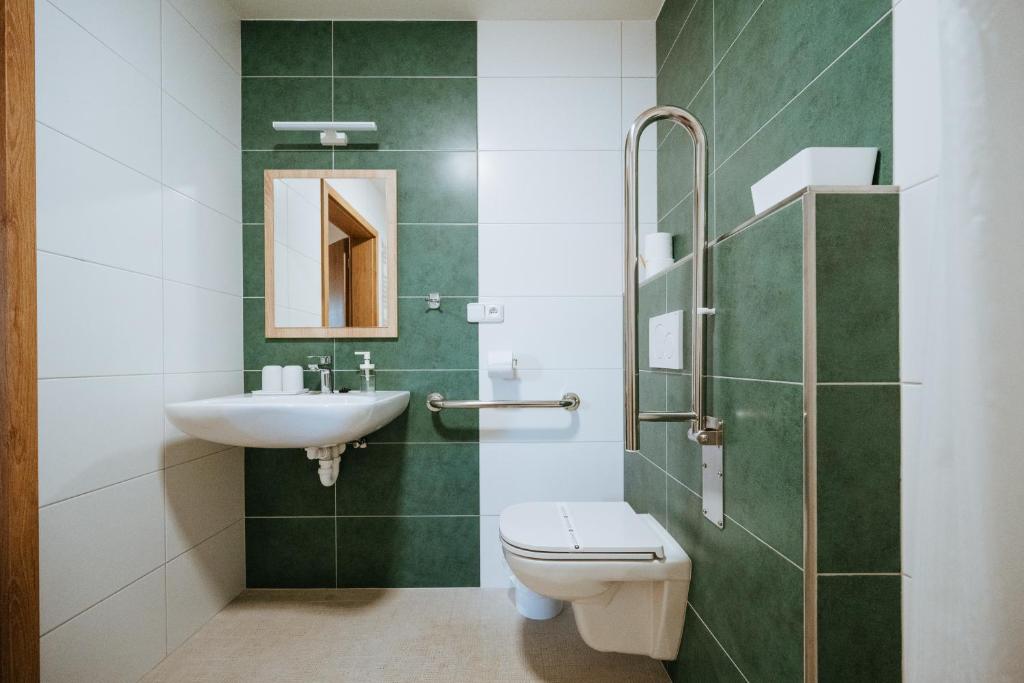 Koupelna v ubytování penzion ROSETA