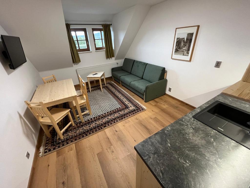 Część wypoczynkowa w obiekcie Hotel Rankl