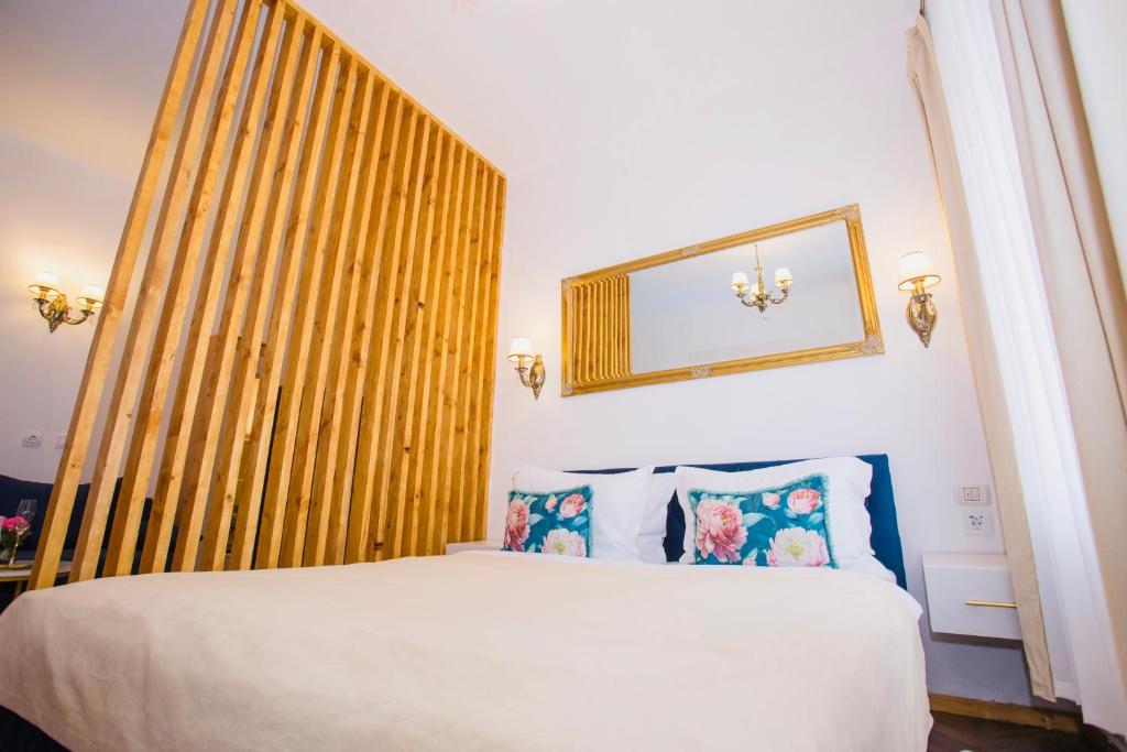 Ένα ή περισσότερα κρεβάτια σε δωμάτιο στο Joseph Hayn Apartments