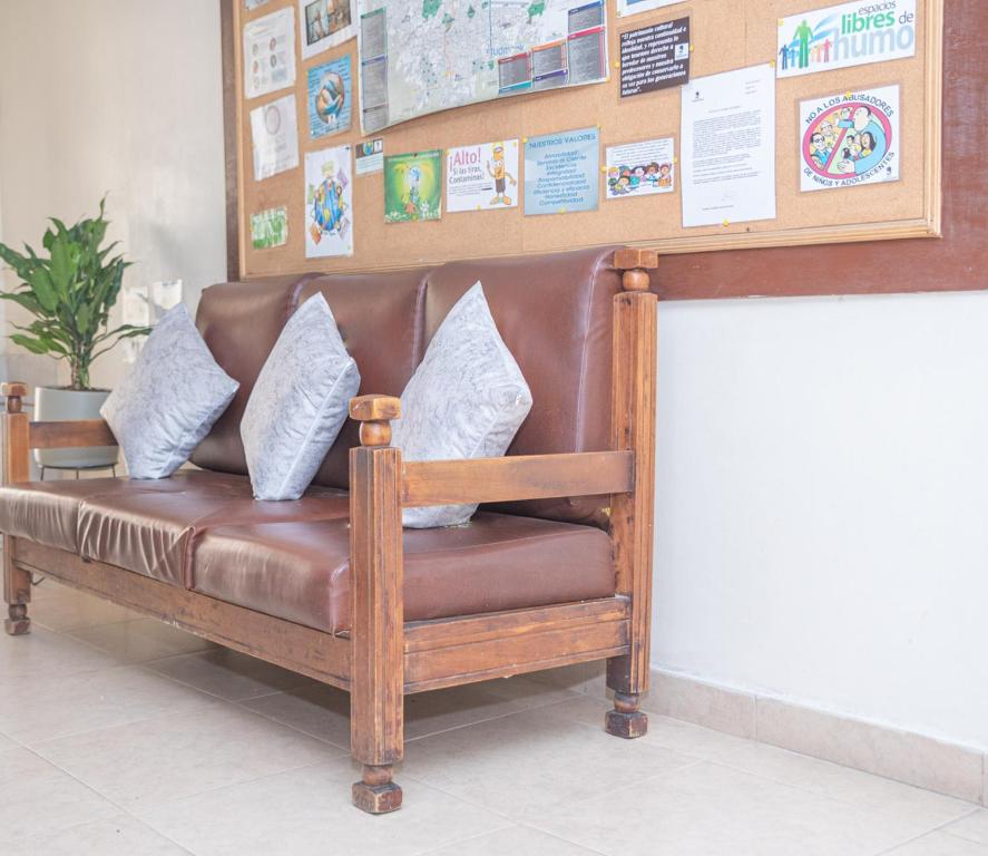 Posezení v ubytování Hotel Conquistadores
