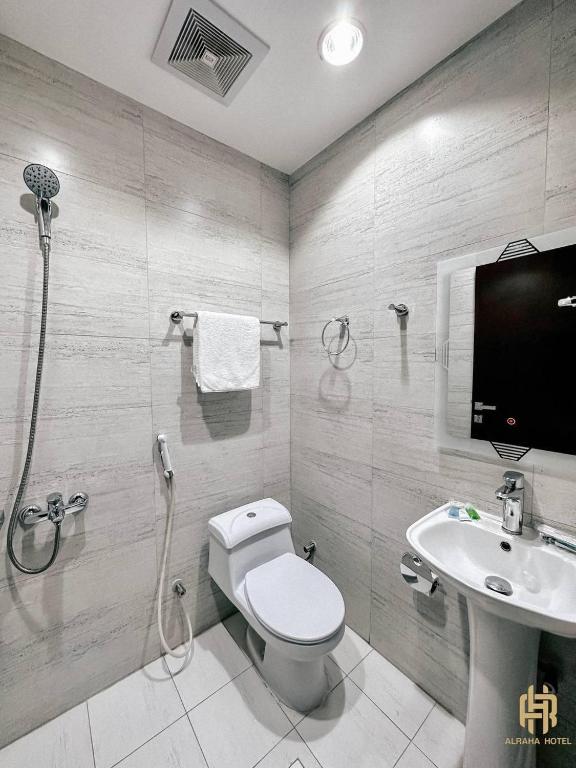 Koupelna v ubytování Al Rahaa Furnished Aparthotel
