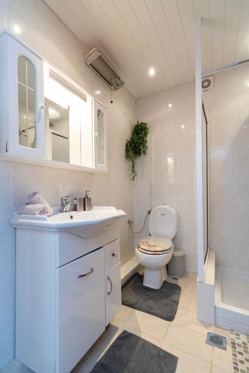 Kúpeľňa v ubytovaní Silvia's Haus