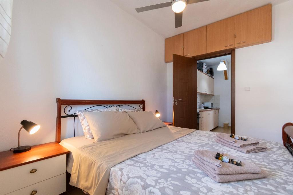 Posteľ alebo postele v izbe v ubytovaní Silvia's Haus