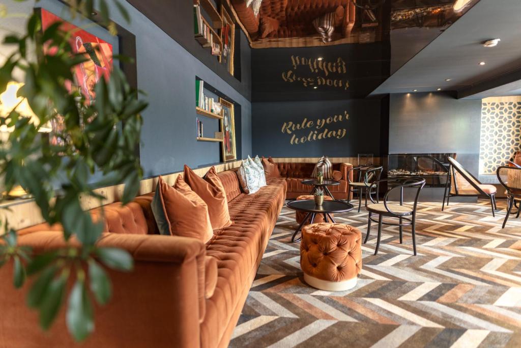 Posezení v ubytování Erzherzog Johann Alpin Style Hotel - Adults Only