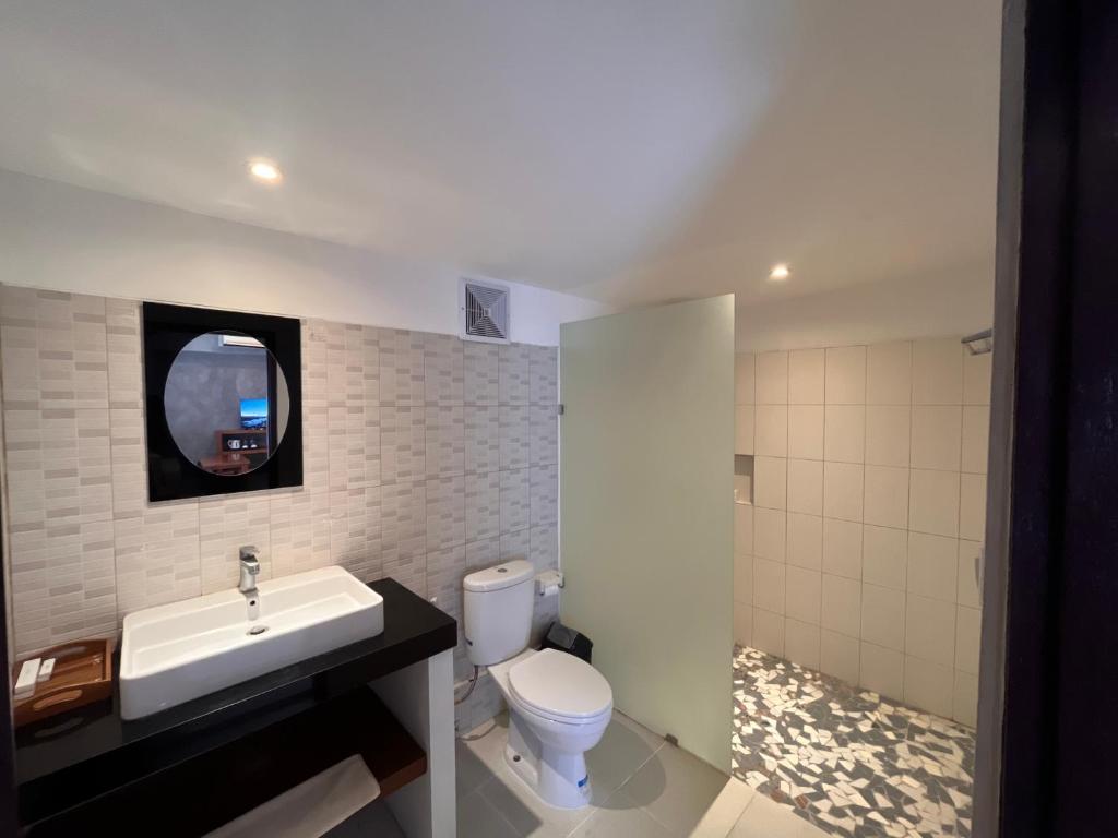 Koupelna v ubytování Uma Mani Villa Bali