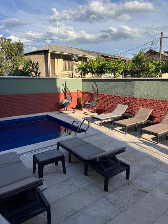 Bazén v ubytování Hotel Boutique Adam nebo v jeho okolí