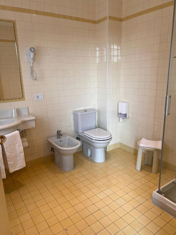 Kúpeľňa v ubytovaní Hotel Dorè