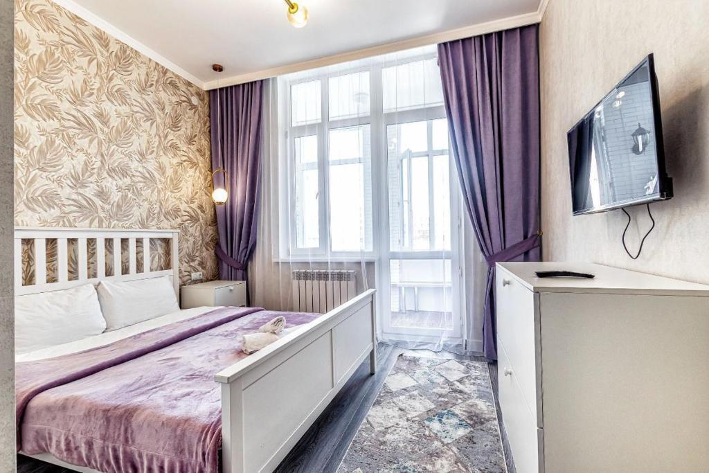 Μια τηλεόραση ή/και κέντρο ψυχαγωγίας στο Expo New Life Apartment