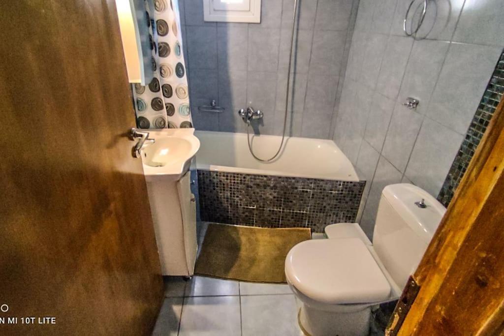 Koupelna v ubytování Vitilo sweet home