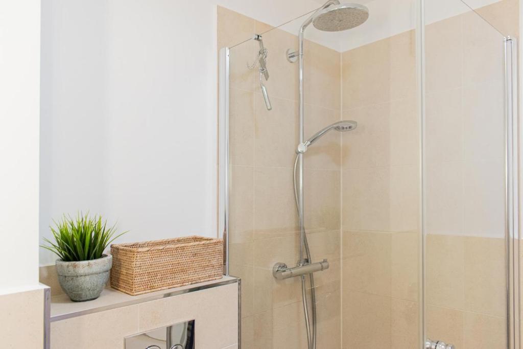 Koupelna v ubytování Ferienwohnung 30 Grad