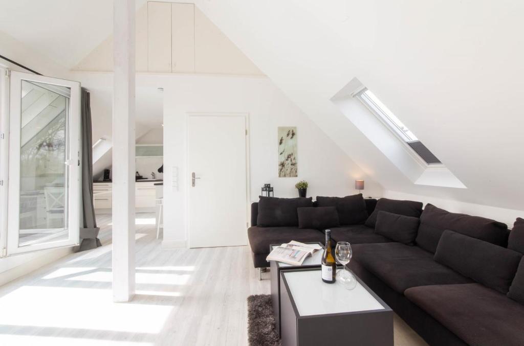 Posezení v ubytování Ferienwohnung Relax