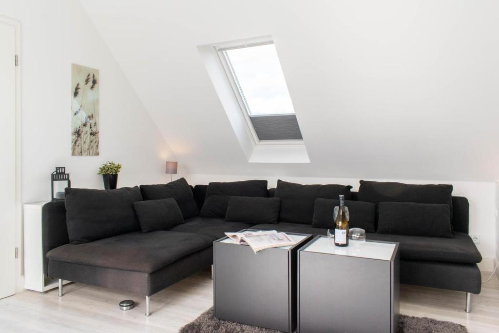 Posezení v ubytování Ferienwohnung Relax