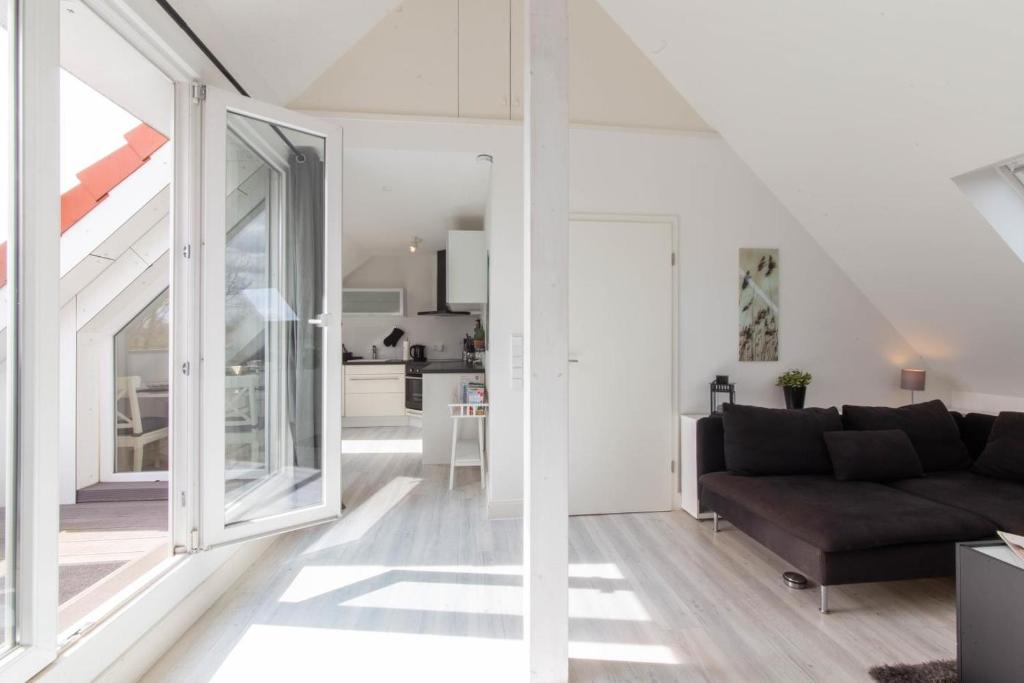 Posezení v ubytování Ferienwohnung Relax