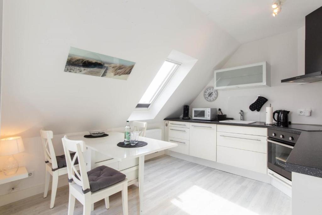 Kuchyň nebo kuchyňský kout v ubytování Ferienwohnung Relax