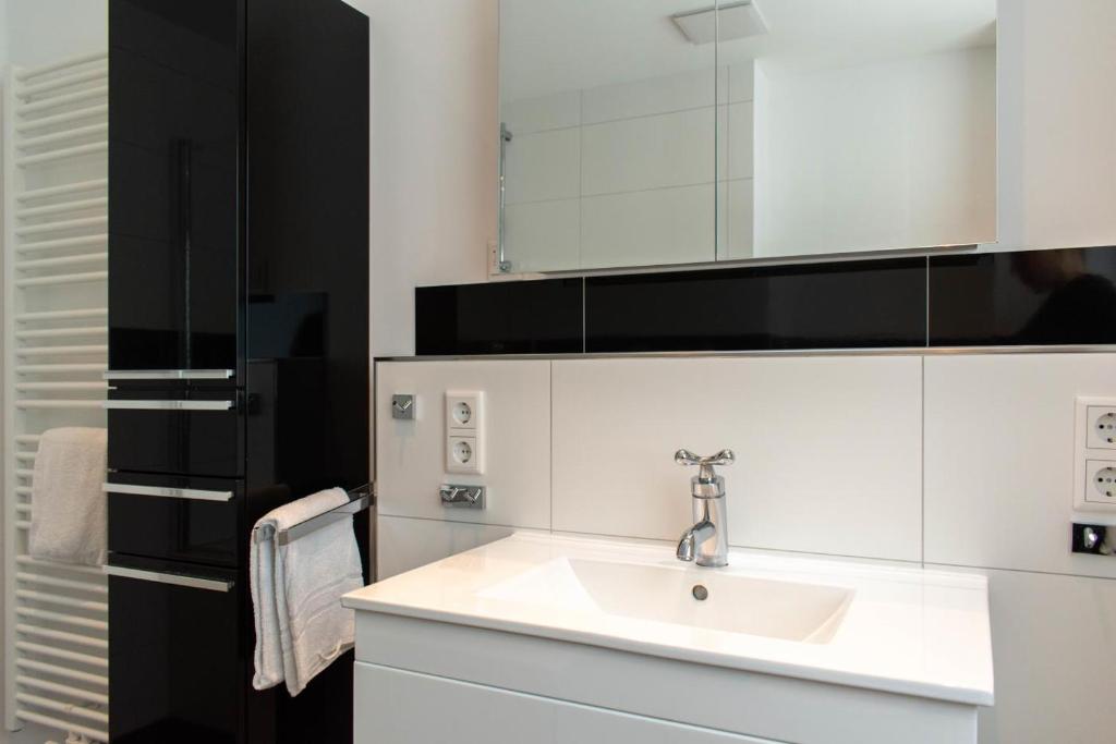 Koupelna v ubytování Ferienwohnung Beach 66 in Haffkrug