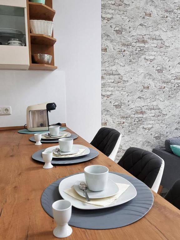 Posezení v ubytování Ferienhaus Carl