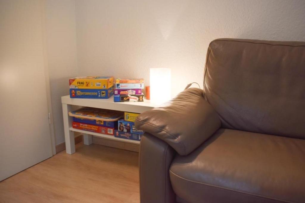 Posezení v ubytování Ferienhaus Strandräuber
