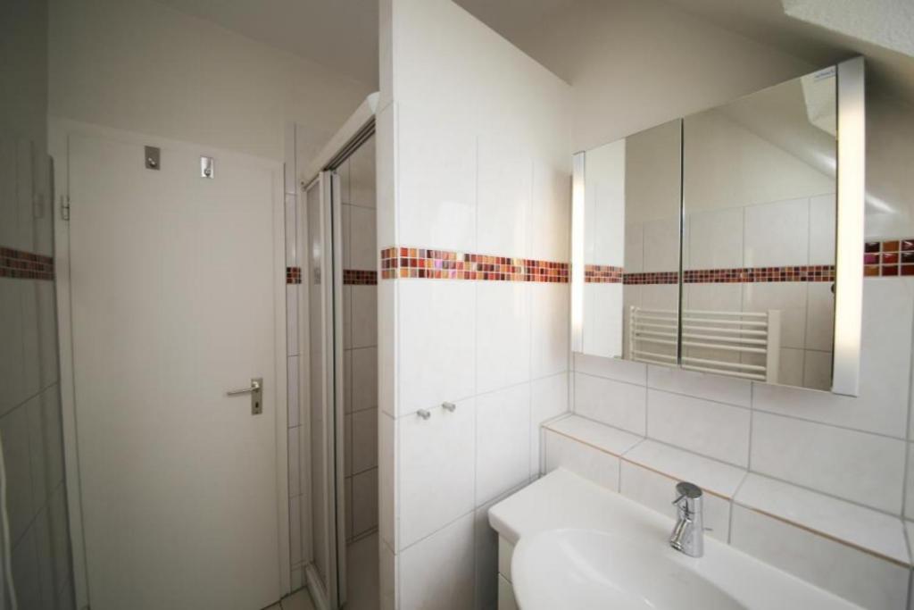Koupelna v ubytování Ferienhaus Strandräuber