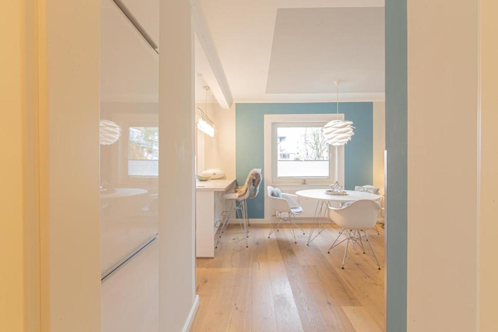 Posezení v ubytování Ferienwohnung Nordwind