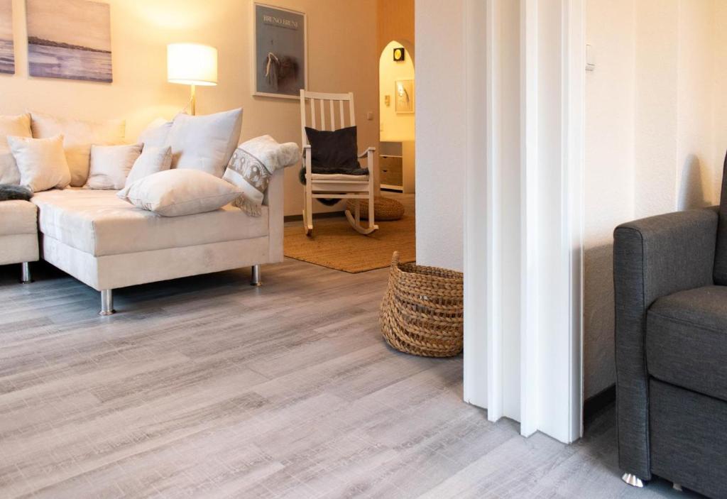 Posezení v ubytování Ferienwohnung Godewind