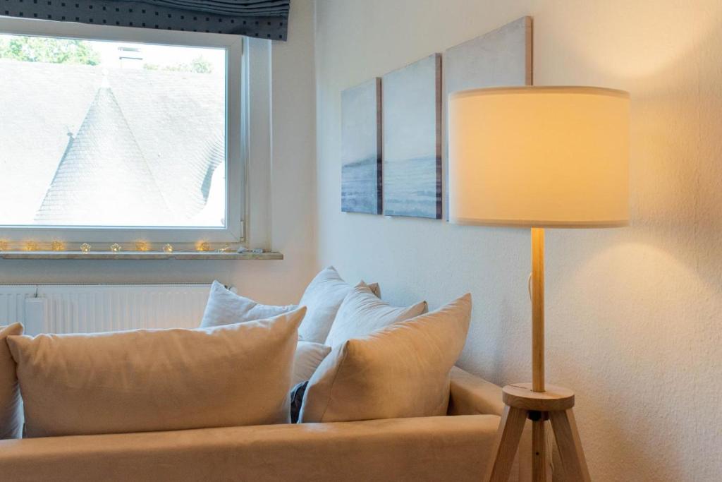 Posezení v ubytování Ferienwohnung Godewind