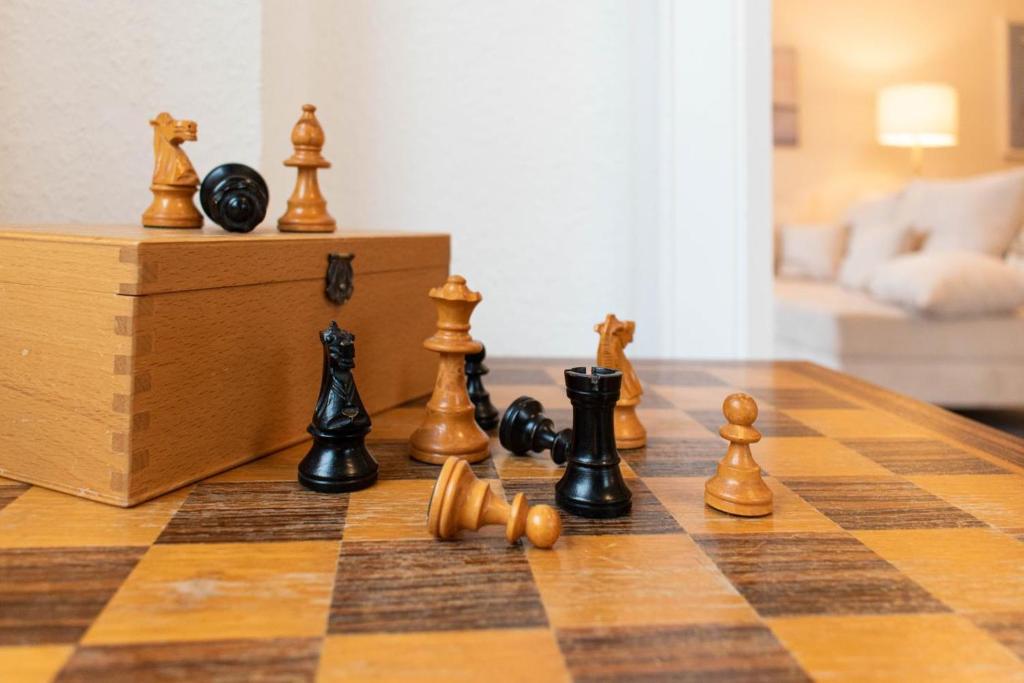 Postel nebo postele na pokoji v ubytování Ferienwohnung Godewind