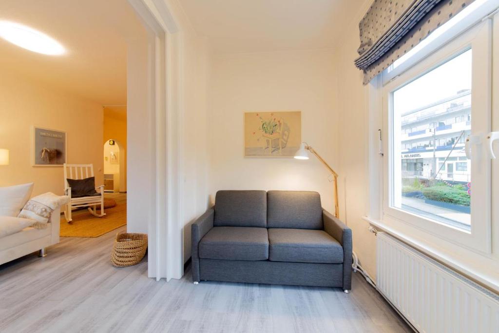 Posezení v ubytování Ferienwohnung Godewind