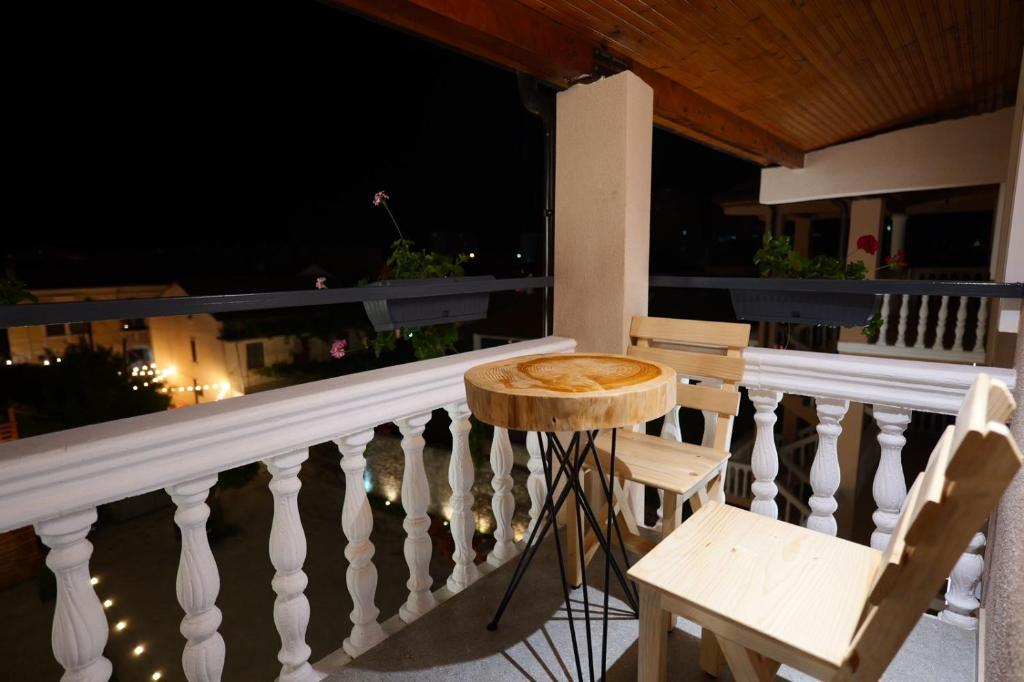 Balkón nebo terasa v ubytování Hotel Ikona