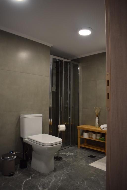 Koupelna v ubytování Electra Apartment