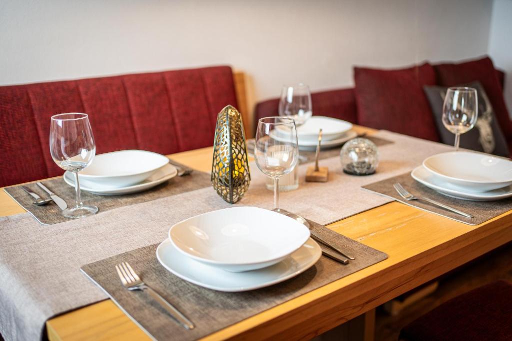Nápoje v ubytování Alpen Appartements Oberlehengut