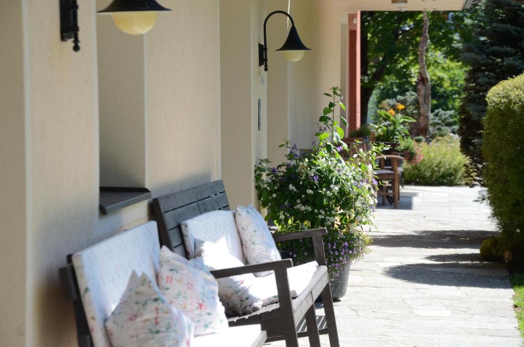 Zahrada ubytování Landhaus Gerber