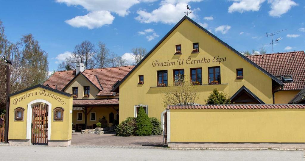 Budova, kde se penzion nachází