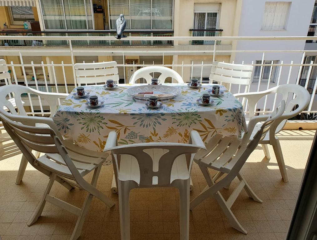 Balkón nebo terasa v ubytování Family appartment