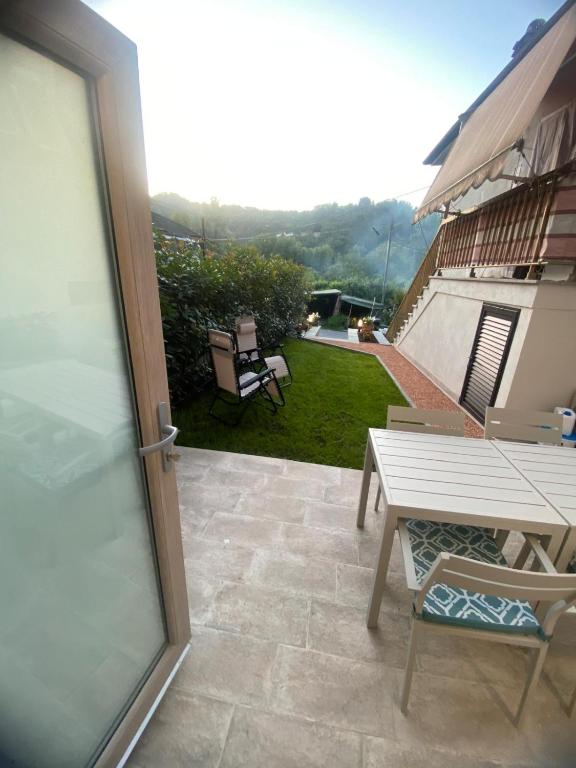 Nespecifikovaný výhled na hory nebo výhled na hory při pohledu z apartmánu