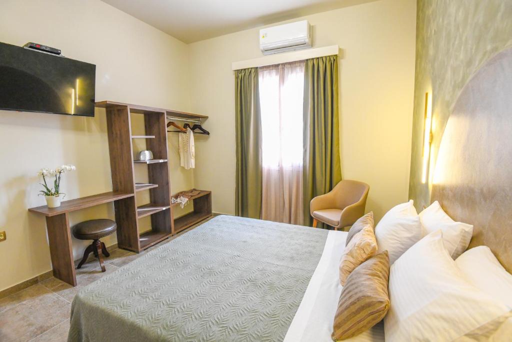 Postel nebo postele na pokoji v ubytování Vivis Hub
