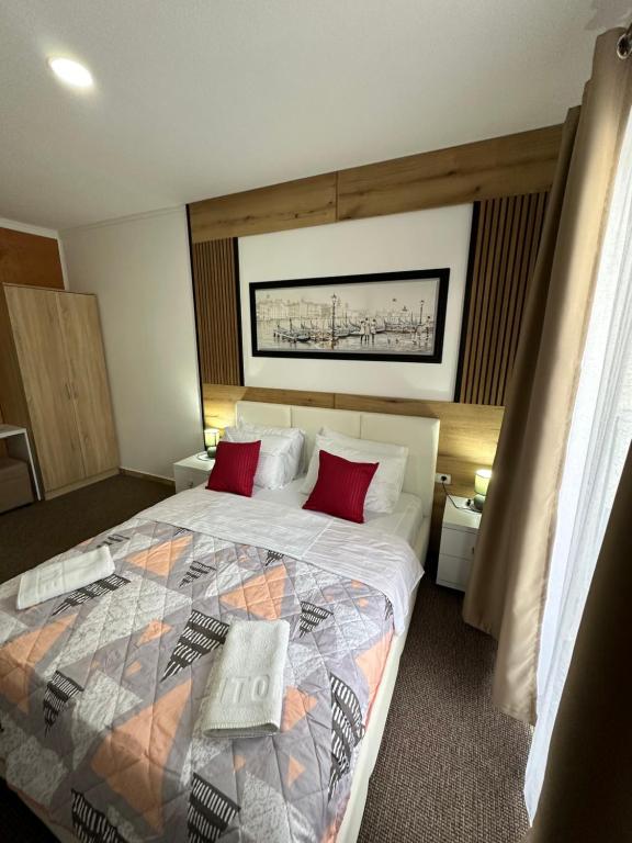 Postel nebo postele na pokoji v ubytování Hotel Halibas