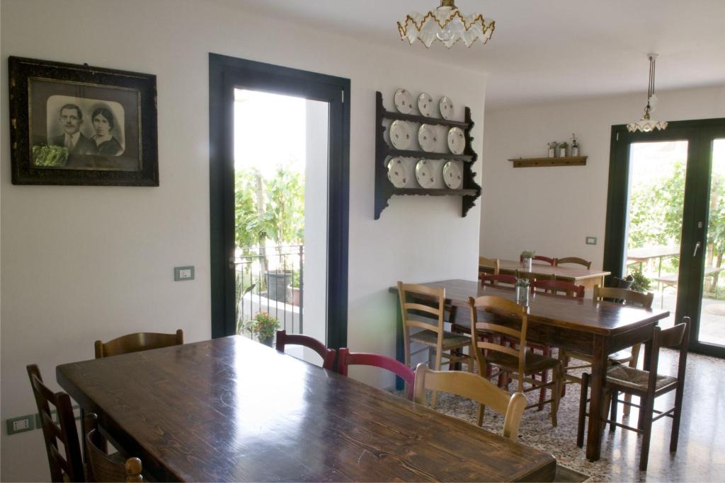 Posezení v ubytování Agriturismo Scribano