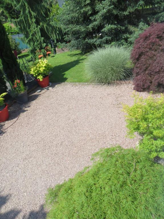 Zahrada ubytování Les Hortensias
