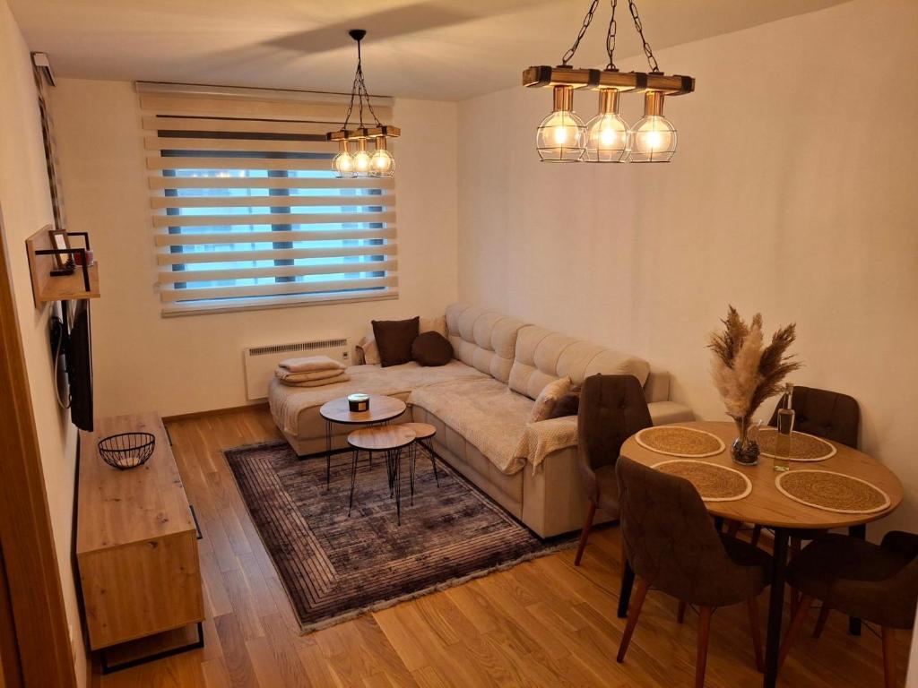 Χώρος καθιστικού στο Luxora Zlatibor Central Residence